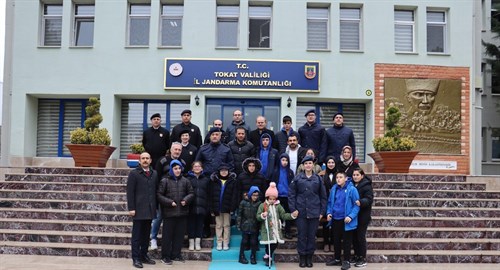 Mehmet Akif Ersoy Görme Engelliler İlkokulu öğrencilerinin İl Jandarma Komutanlığımızı Ziyaretleri